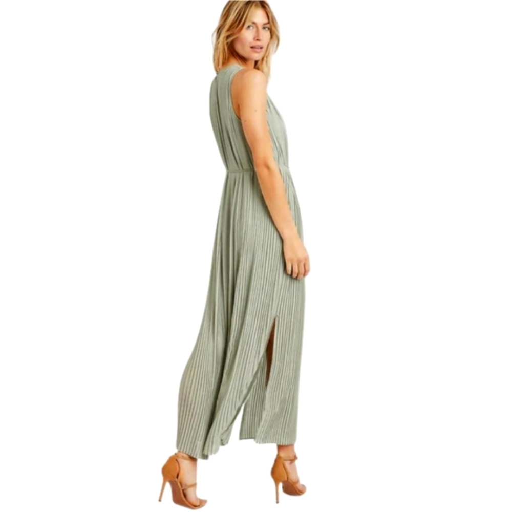 Banana Republic Pale Sage Green Maxi